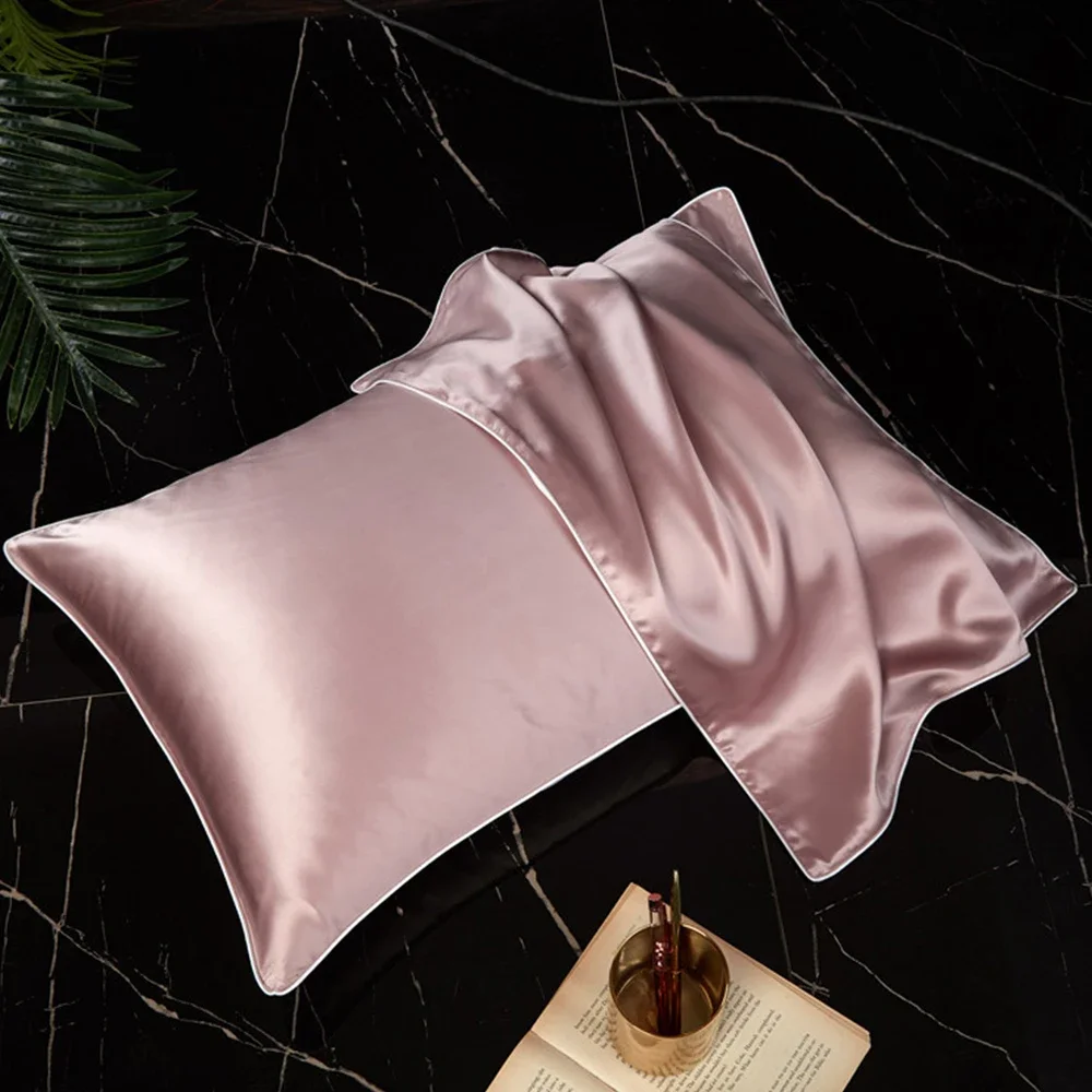 22 Momme 6A  Grade Luxury High Quality Pillowcase 100% Pure Real Natural Mulberry Silk Pillow Case with Envelope Closure Design