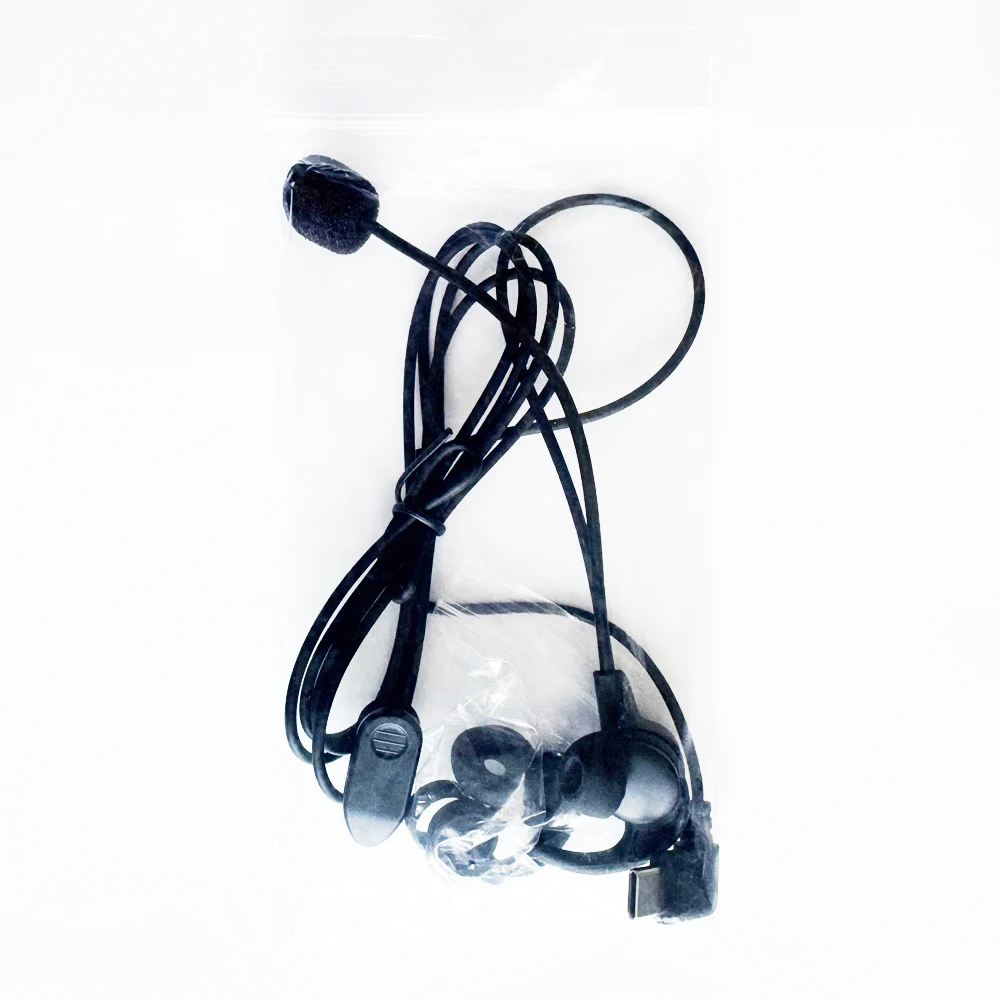 HIFI piłka nożna douszne sędzia słuchawki typu C dla EJEAS V6 PRO +/V4 Plus kask motocyklowy zestaw słuchawkowy z domofonem Bluetooth — zdjęcie 7