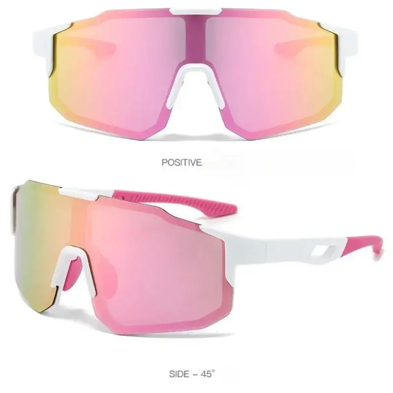 AliExpress DUHE New Cycling Sunglasses Large Frame UV400 Shades UV Protection Outdoor Sports Windproof Anti-Ultraviolet Hiking Climbing Goggles