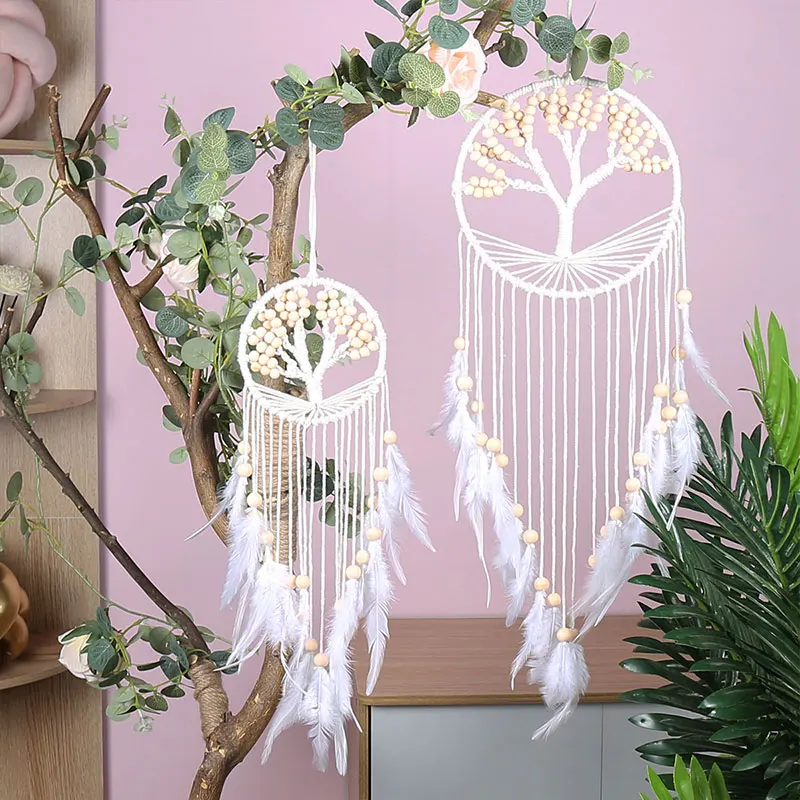 

Exquisite Handcrafted Wall Hanging Decor Dream Catcher Tree Of Life Bedroom Home Decoration Dreamcatcher Hanging Decor