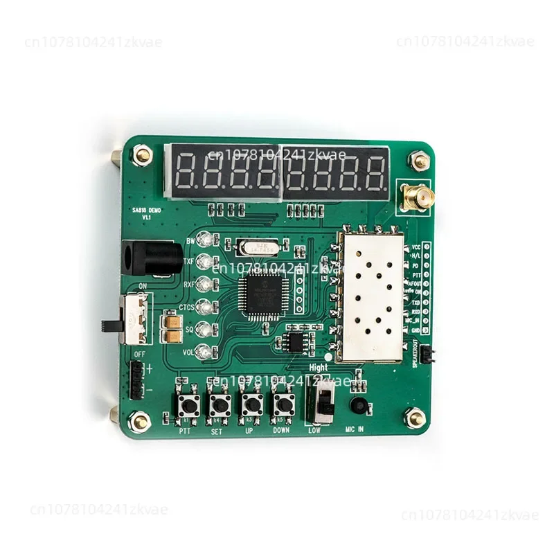 400-480MHZ UHF G-NiceRF DEMO BOARD for SA818 1W 2-3KM E Walkie Talkie RDA1846S Chip radio rf module kits 134-174mhz