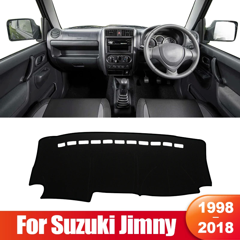 

For Suzuki Jimny JB23 JB33 JB43 1998- 2010 2011 2012 2013 2014 2015 2016 2017 2018 Car Dashboard Sun Shade Cover Pad Accessories