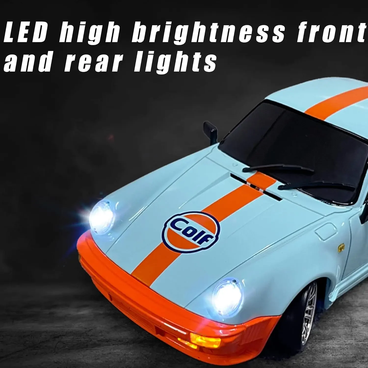 รถบังคับวิทยุ LDRC LD1898 ขนาด 1/18 รถดริฟท์บังคับมืออาชีพ รุ่น Gt 911 รถแข่งความเร็วสูง ของเล่นเด็กผู้ชาย ของขวัญสำหรับเด็ก