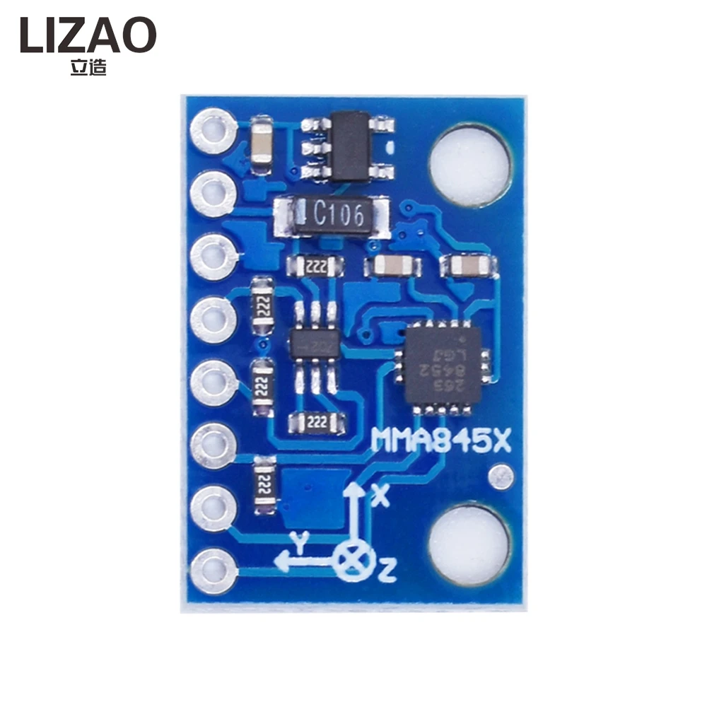 LIZAO GY-45 MMA8452 High Precision 3-Axis Accelerometer Tilt Inclination Sensor Module For Arduino Projects