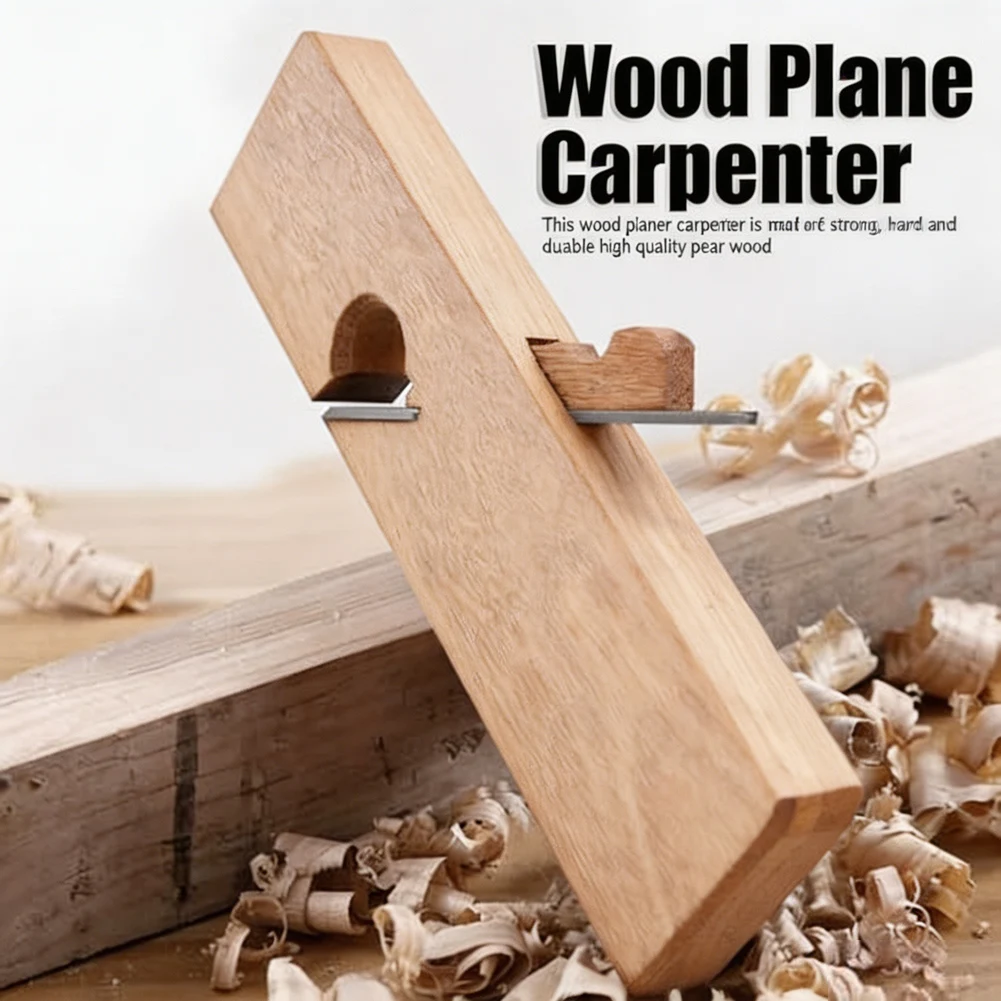 

Precision Woodworking Plane: Pear Wood With Wide For Smooth Trimming And Polishing Beech Wood Hand Tool Kit