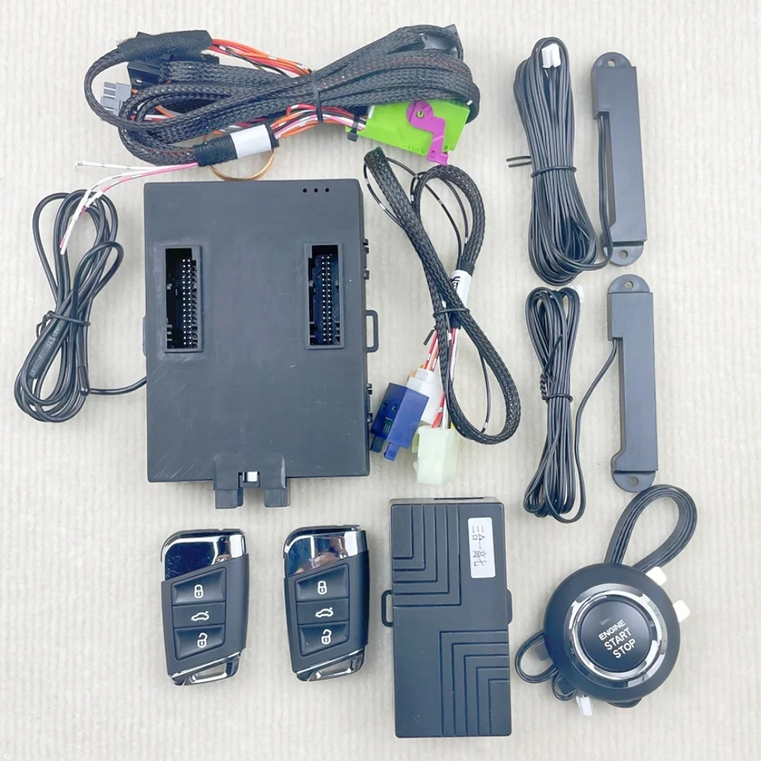 

For Volkswagen Lamando 2015-2018 Car Add Push Button Start Stop Remote Key Start Stop Keyless Go System Mobilephone APP Control