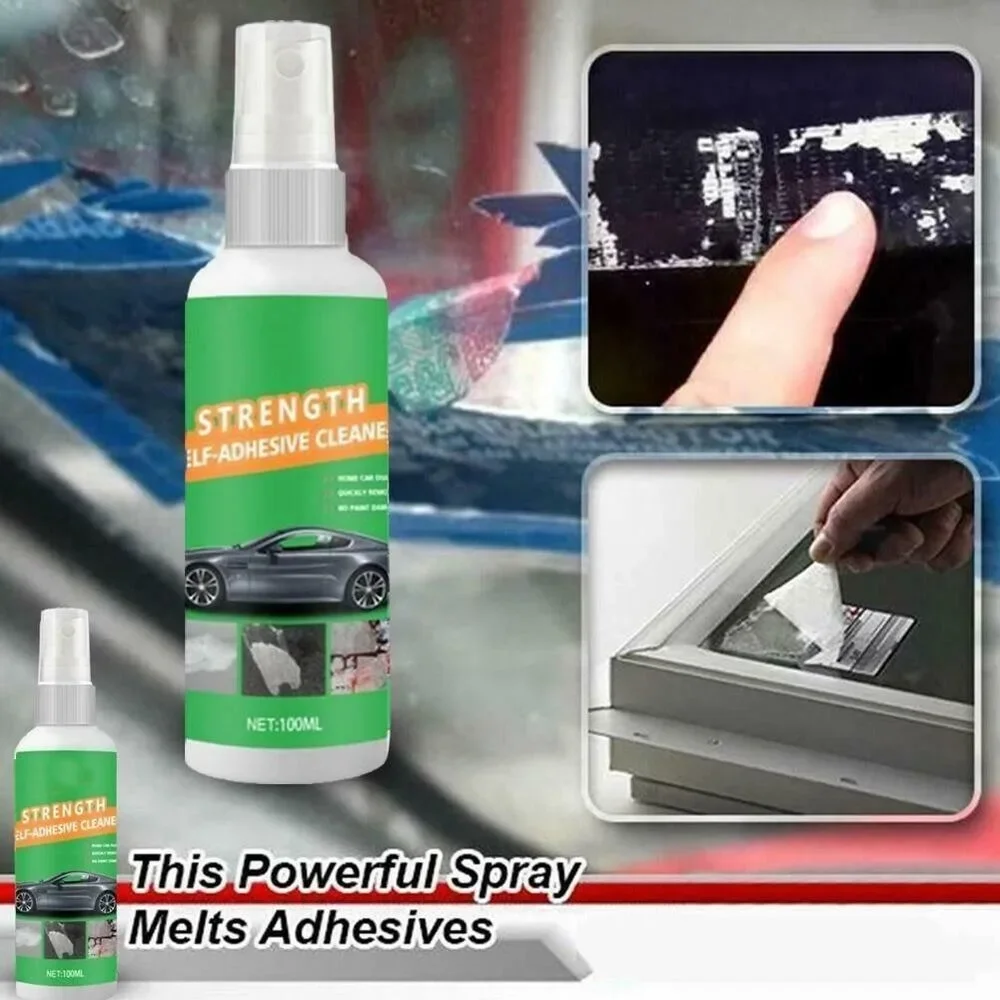 30/60ML Car Adhesive Remover Sticker Remover Sprays For Cars Safely Removes Stickers Labels Decals Residues Tape Cleaner