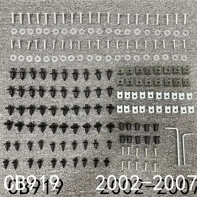 

Fairing Bodywork Kit Bolts Screws For Fit HONDA CB919 2002-2007