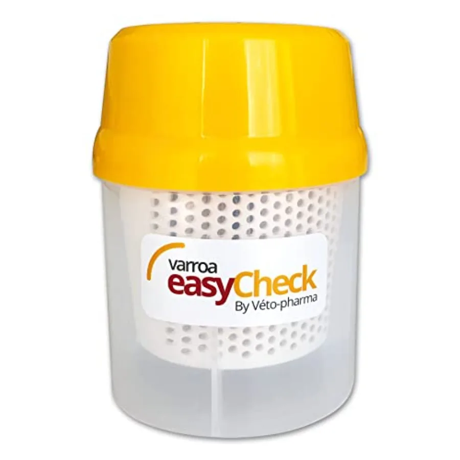 

Varroa Easy Check Mite Tester - The #1 Mite Checker Among Beekeepers for Accurately Testing Mite Counts