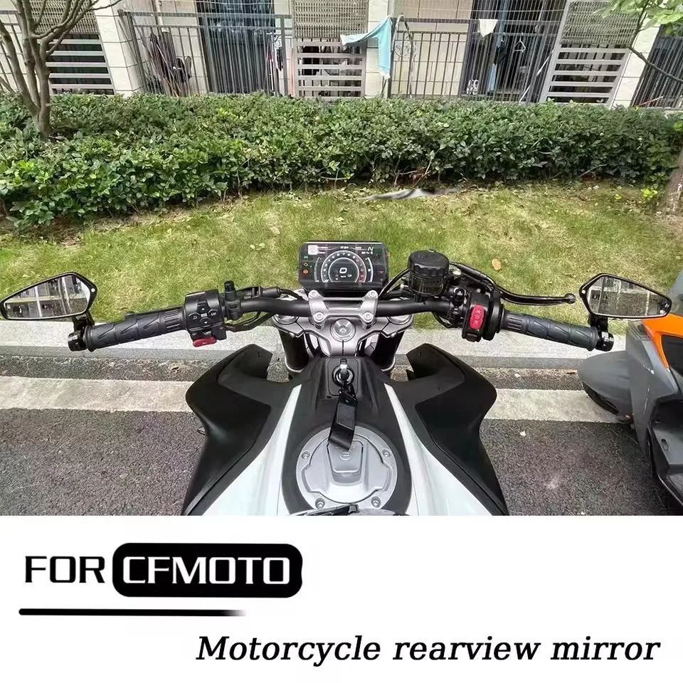 1 Pair Universal Motorcycle Aluminum Mirrors Handle Bar End for YAMAHA TMAX 500 530 TMAX500 530 YZF R15 XT660 X R Z
