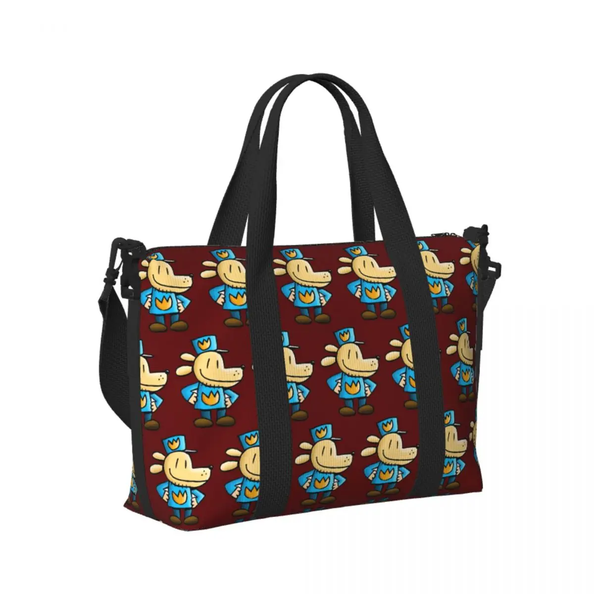 

Custom Dogman Beach Travel Bag Large Capacity Tote Bags for Gym Sport Women Shopping Duffle Shoulder Bag