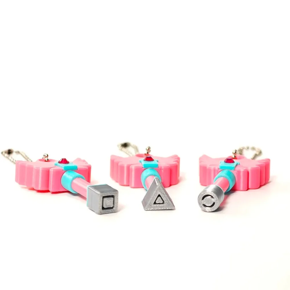 한국 게임 코스프레 소품 한국 TV 시즌 3 단검 칼 열쇠 목걸이 위험한 게임 숨바꼭질 의상 액세서리