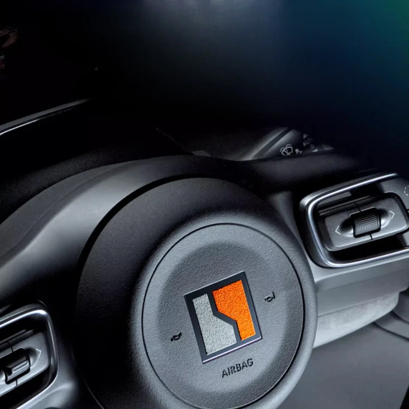 

Для Zeekr 001 7X 009 декоративные наклейки эмблема на руле автомобильный значок