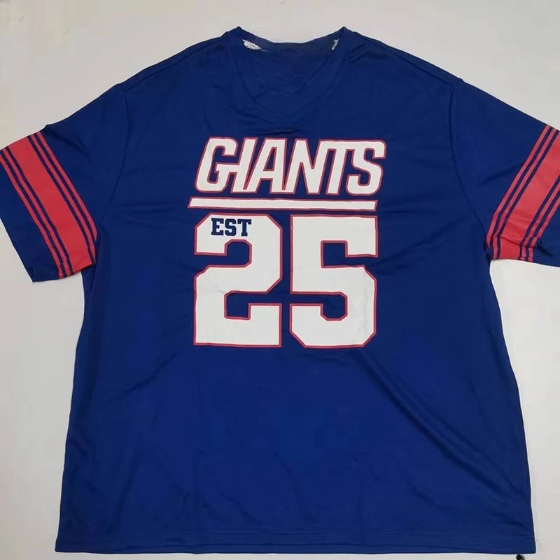 تي شيرت NFL مطبوع ثلاثي الأبعاد الأكثر مبيعًا لعام 2025 بأكمام قصيرة ورقبة دائرية للرجال والنساء في الصيف، سريع الجفاف وجيد التهوية.