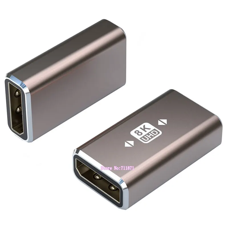 พอร์ต8K ตัวแปลงสำหรับตัวผู้ตัวเมียเป็นพอร์ตจอแสดงผลพอร์ตตัวเมียเป็นขั้วต่อตัวผู้สำหรับท่านชายหญิงไปจนถึงขั้วต่อตัวผู้ตัวเมีย DP