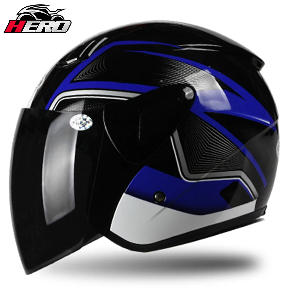 

Motorcycle Helmet Highway Safety Motorbike Half Helmet Adult Adolescents Scooter Go Kart Helmets Moto Downhill Off-road Helmets