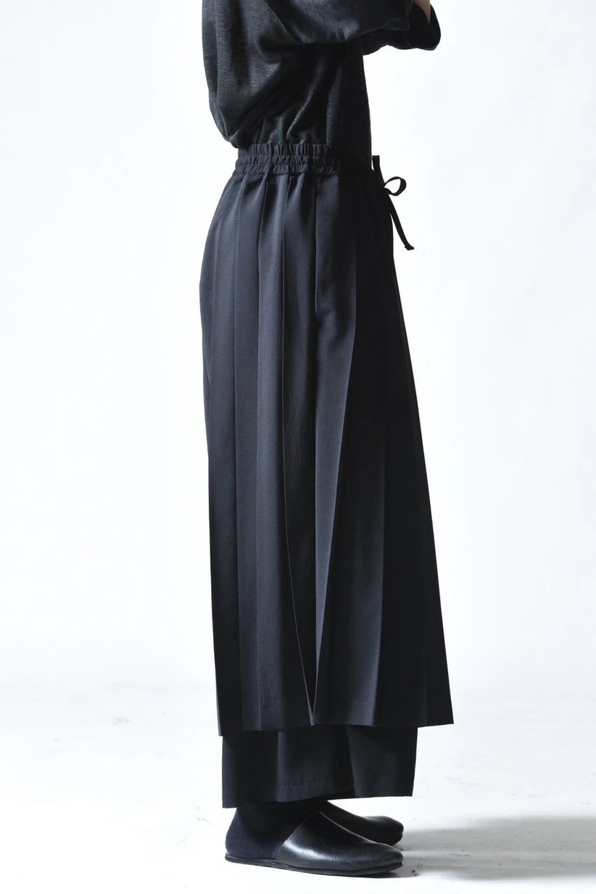 27-46 New 2024 Men Women Clothing Yoshi Yamamoto Style Super Loose Pleated Skirt Pants Trousers Lovers Plus Size Costumes