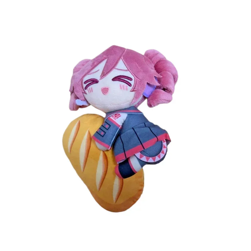 1/2 Uds Kasane Teto peluche Kaho Shibuya con muñecas Baguette lindo Vtuber vestido marionetas de peluche juguetes niños adultos regalos Plushies