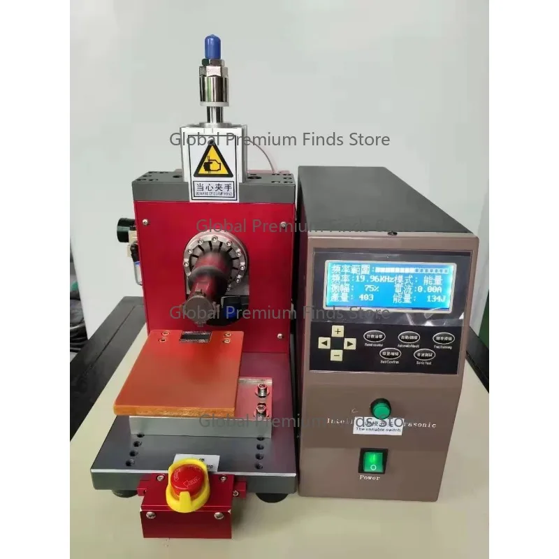 New Condition 20kHz Ultrasonic Plastic Welder Machine Ultrasonic Generator Split Type Wire Harness for Equipment