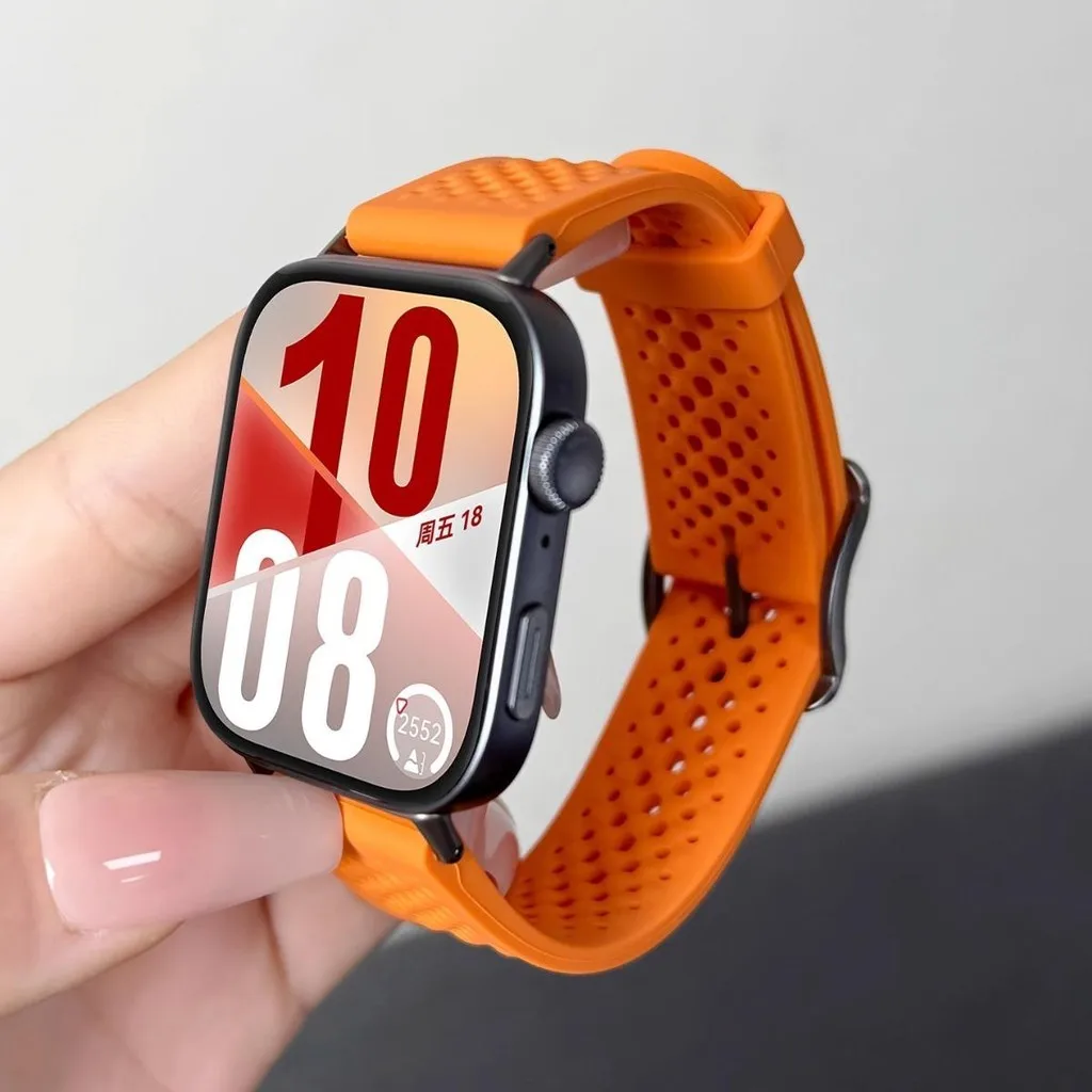 Мягкий силиконовый дышащий ремешок для часов Huawei Watch Fit 4 Fit 3, удобный браслет-браслет для часов Huawei Fit 4Pro, аксессуары