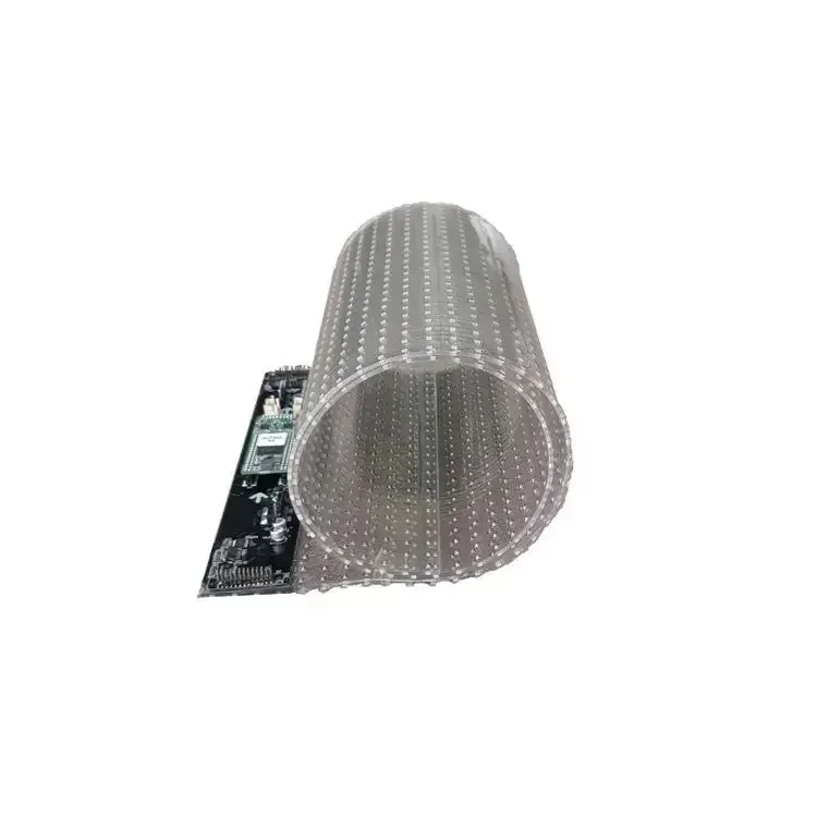 

led flexibles transparentes film display screen shopping mall windows interior video wall Advertisement panel Hot sales