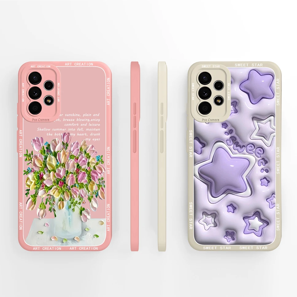 Phone Cases For Samsung Galaxy A52 A52S 5G Lovely Astronaut Soft Silicone Protection Cover For SamsungGalaxyA52 A 52S 5G Fundas