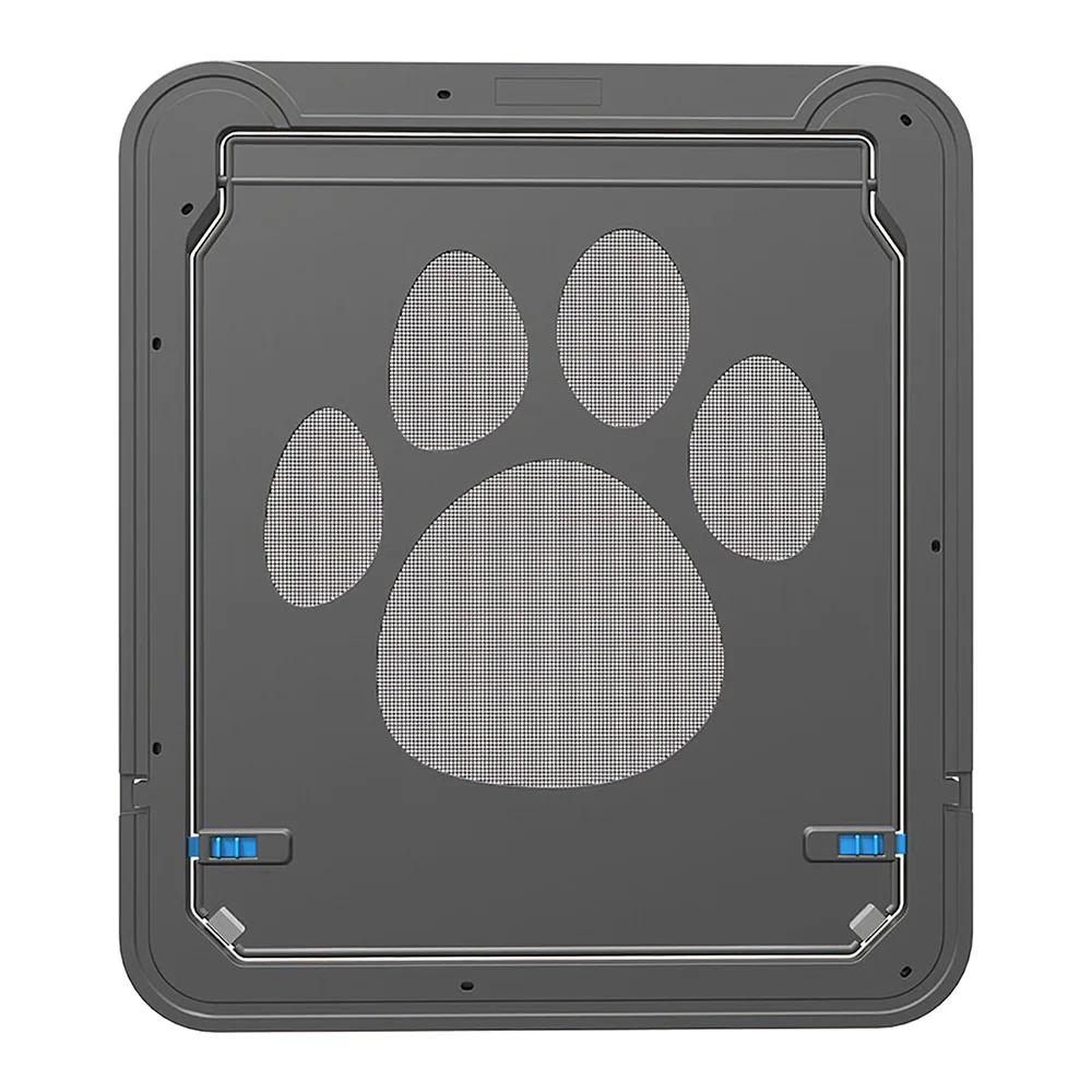 porte-a-rabat-magnetique-noire-pour-animaux-de-compagnie-verrouillable-automatique-en-materiau-abs-de-haute-qualite-porte-magnetique-pour-chiens-et-animaux-de-compagnie