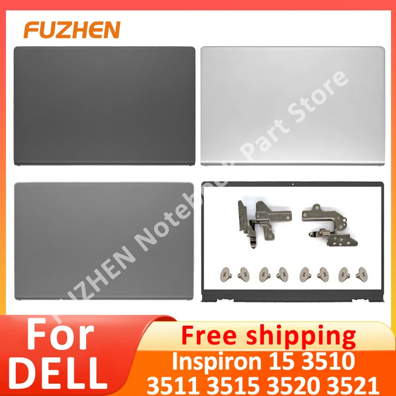 

New For DELL Inspiron 15 3510 3511 3515 3520 3521 Rear Lid TOP Case Laptop LCD Back Cover Front Bezel 0T4MT1 DDM9D 0WPN8 09WC73