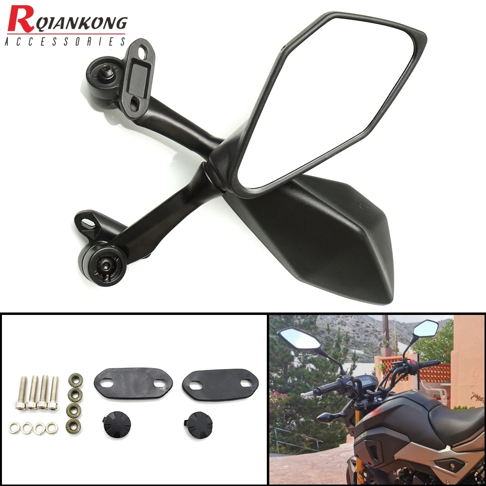 Universal Motorcycle Aluminium Backup Rearview Mirrors accessories mirror For BMW F650GS F700GS F800GS F800GT F800R F800S F800ST