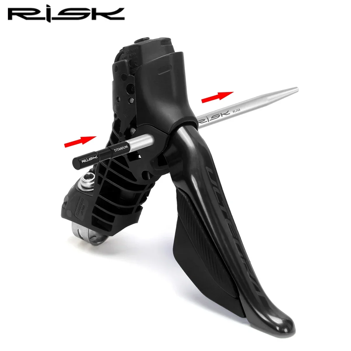 

RISK Road Bike Shift Lever Cylindrical Pivot Pin Installation Tool Shifter Barrel Pin Ti Screw Bolt for 105 UT R7170 R8170 R9270