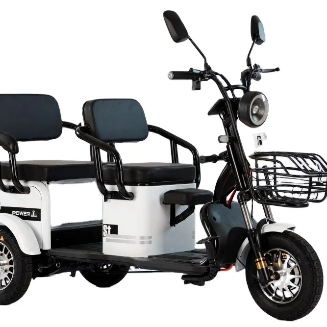 2025 New Model Folded 3 Wheels Electric Scooter 800w Leisure Electric Tricycles For The Elderly Mini Electric Motorcycle