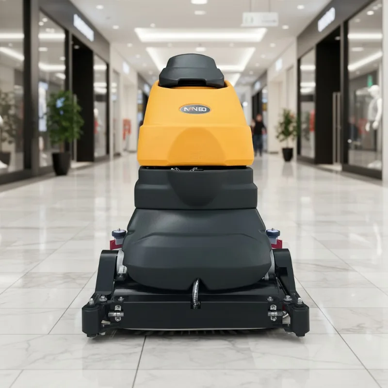 Airo MC55 Manual Hand Push Floor Sweeper Washer All in One Commercial Street Floor Cleaning Machine
