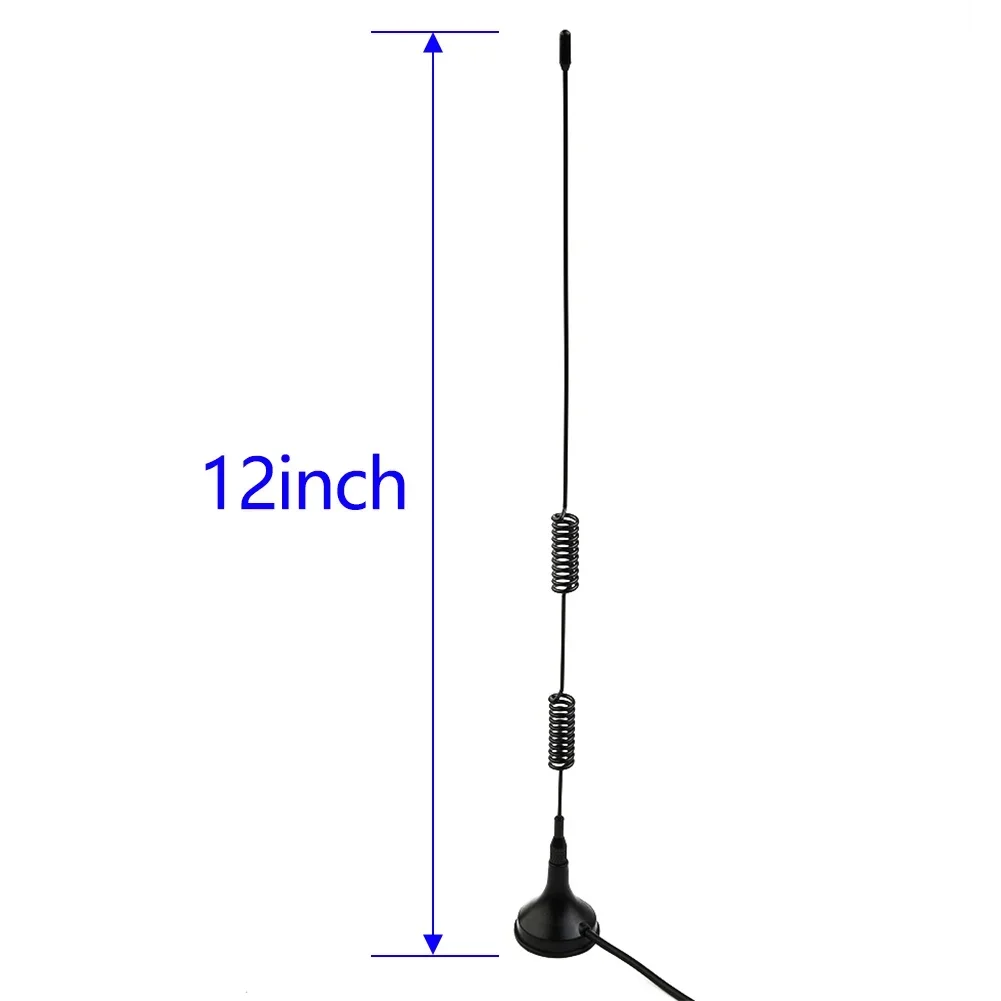 Extend Cable WiFi Antenna 1Pieces 400-470MHz 50 Ohm For 136-174MHz For Bingfu Magnetic Base Mount Omni-directional