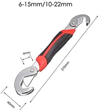 Đa Năng Cờ Lê Có Thể Điều Cờ Lê Bộ, Cầm Nắm 6-32Mm Có Thể Điều Chỉnh Nhanh Chóng Tích Tắc Đa Chức Năng