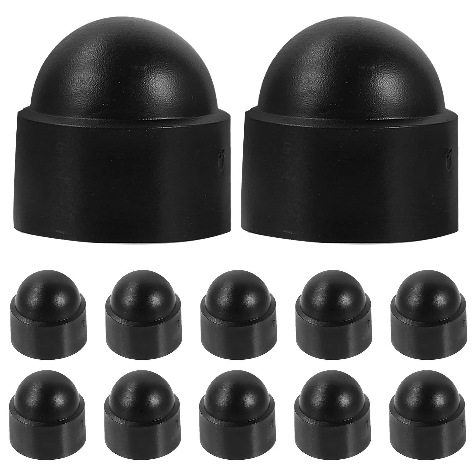 20Pcs Bolt Protective Caps Sturdy Nut Covers Splash Dirt Proof Screw Dome End Caps Multi Use Screws Covers Bolt Protector Ends