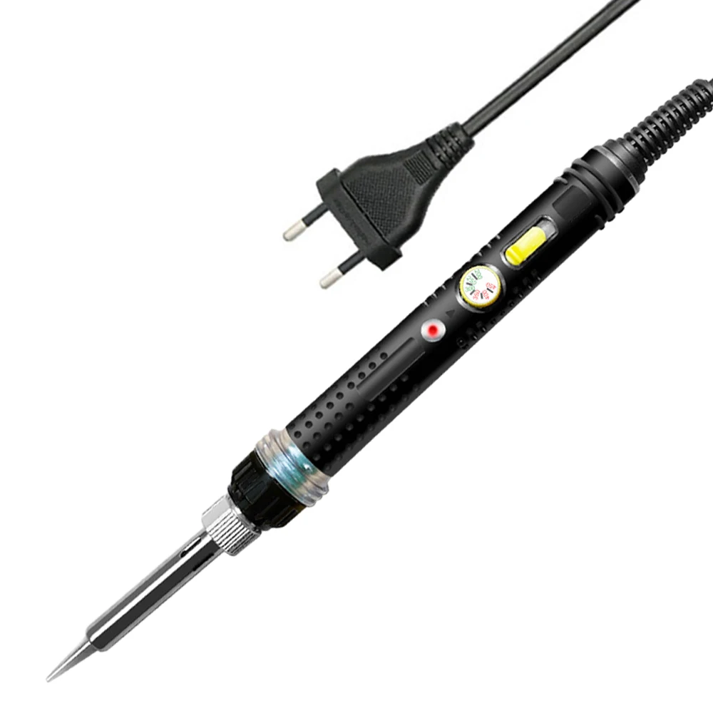 Adjustable Temperature Soldering Iron Kit 110v/220v Mini Handle Heat Pencil Welding Repair Tools Electric Soldering Iron Set