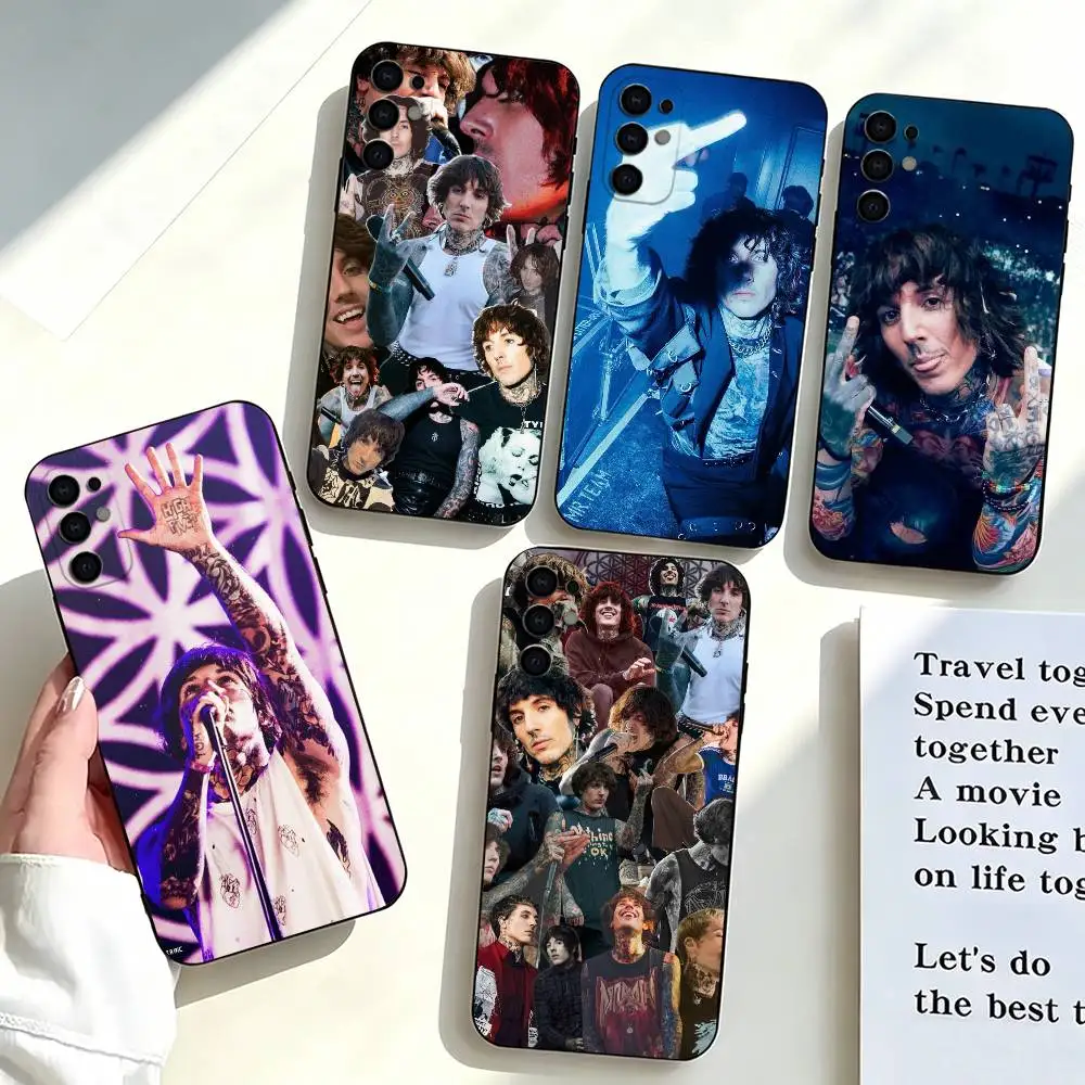 Bring Me T-The Horizons BMTH  Phone Case For Samsung S25,S24,S21,S22,S23,S30,Ultra,S20,Plus,Fe,Lite,Note,10,Black Cover