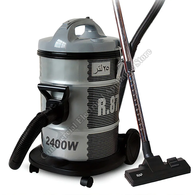 Vacuum Cleaners 25L High‑Power For Car Home Commercial Use Wet And Dry Large Suction Dust Collector Machine Shop Vacuum Bucket