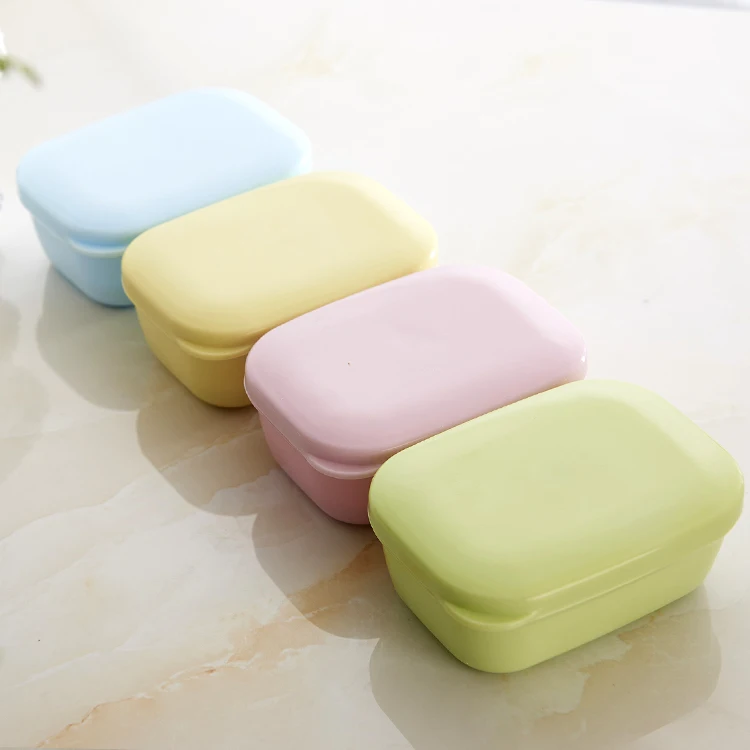 Hot Sale Portable Waterproof Soap Case Modern Design Travel Soap Dish With Lid