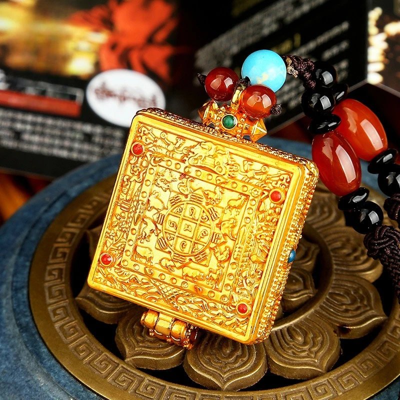 It Can Be Opened, Containing Pendants, Gawu Box Jewelry Accessories, Jiugong Gossip Cards, Carry-on Boxes.