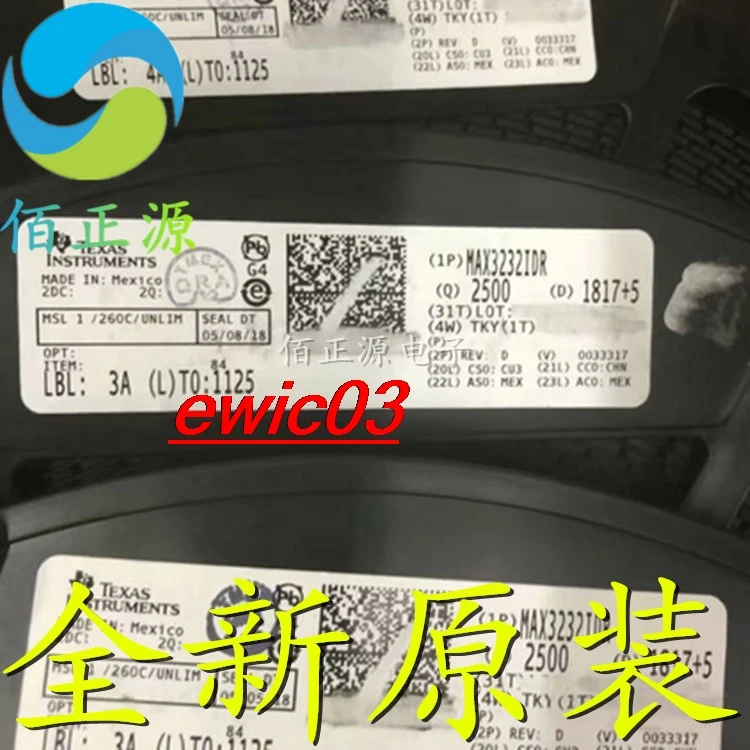 

10 шт., оригинальный стоковый модуль max3232чарм MAX3232I SOP16