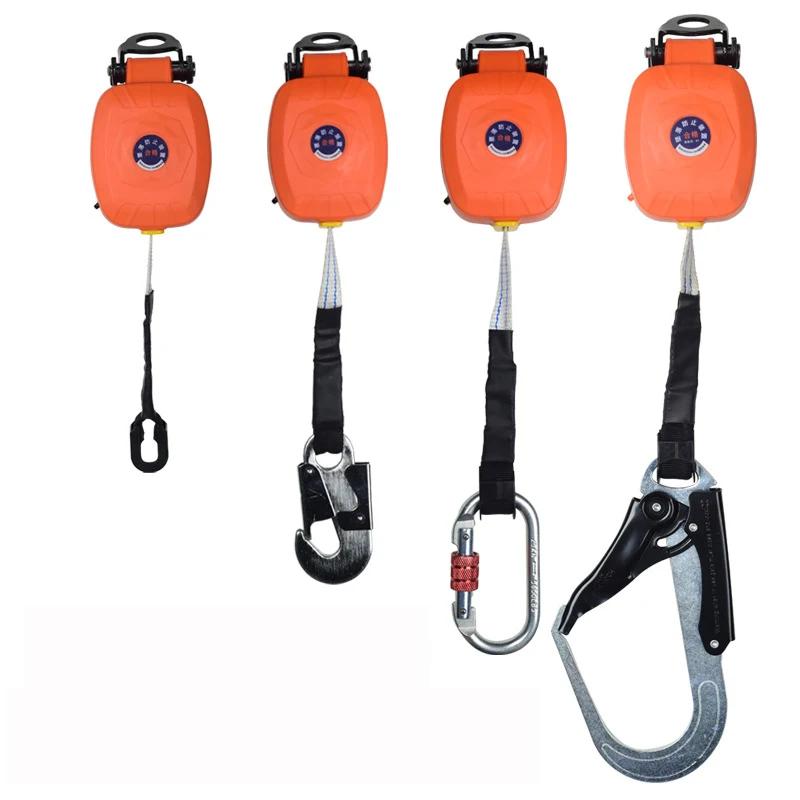 Height Outdoor Safety Work Protector Tower Crane Construction Fall Prevention Differential Speed Self-locking Fall Arrester
