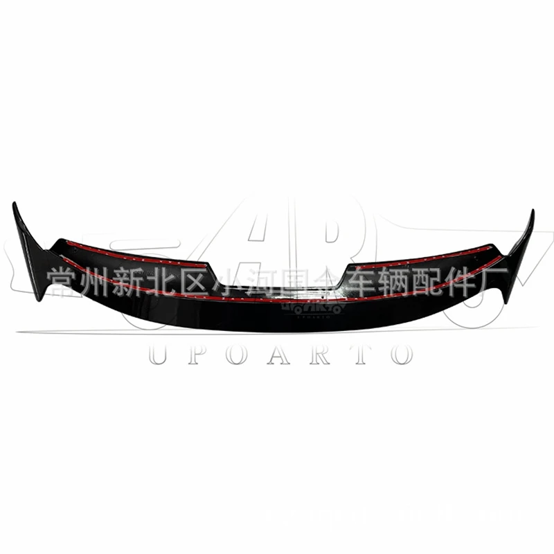 For Mitsubishi Xpander 2020 high quality ABS Plastic Unpainted Color Rear Spoiler Wing Trunk Lid Cover Car Styling