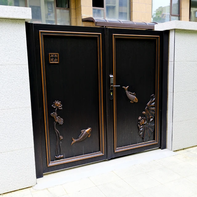 Modern Automatic Sliding Aluminum Alloy Door Eco-Friendly Durable Design Easy Installation Online Technical