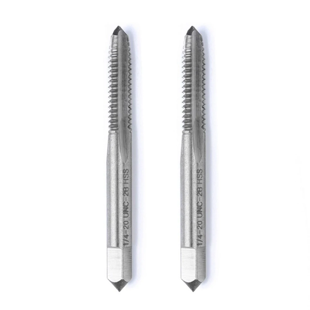 1 4-20 UNC-2B HSS Thread Drill Wear High Temperature Blind Holes Processing Overall Length Approx. 70mm For DIY Projects