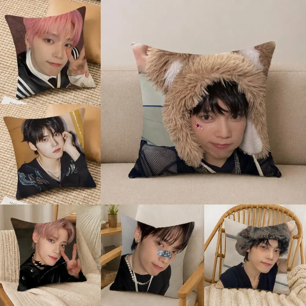 Idol Kimura Masaya Cushion Cover Natural Linen Pillowcase Set, All-in-One Decor for Sofa, Bedroom & Chair