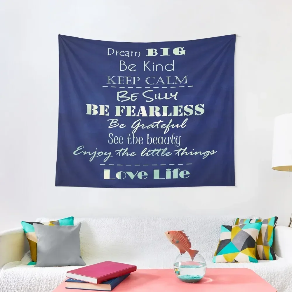 

Inspirational Quote Affirmations Tapestry Aesthetic Room Decors Decoration For Home Wall Tapestries Tapestry