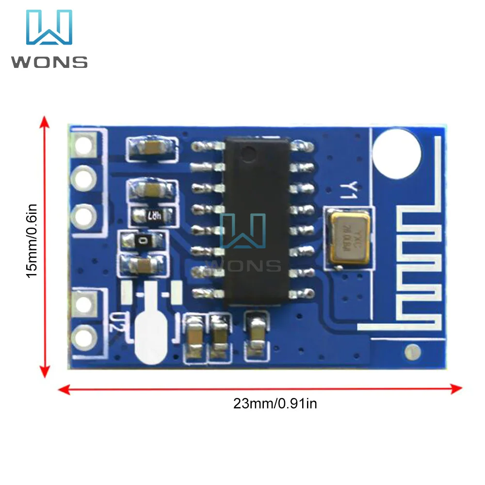 CA-6928 5V Wireless Blue-tooth Audio Receiver Board 5.0 MP3 Blue-tooth Lossless Decoder Audio Receiver Board Stereo Sound Module