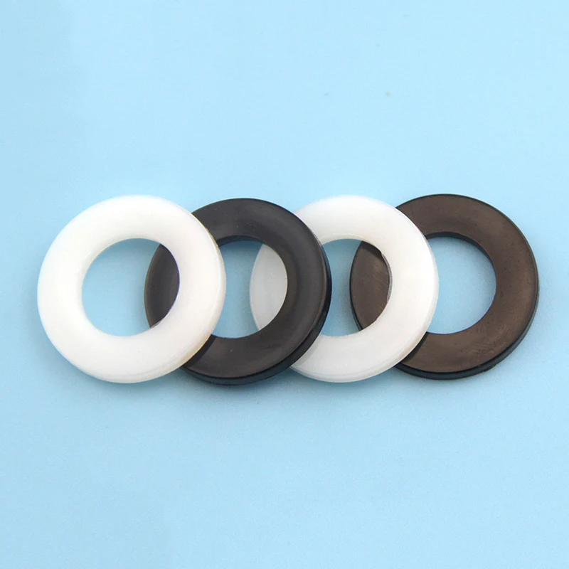 PVC-Nylon-Unterlegscheiben-Set, M2, M2,5, M3, M4, M5, M6, M8, roter Stahl, Papier, Kunststoff, flache Unterlegscheibe, transparenter Abstandshalter, Isolationsdichtungsring-Set – Detail 2