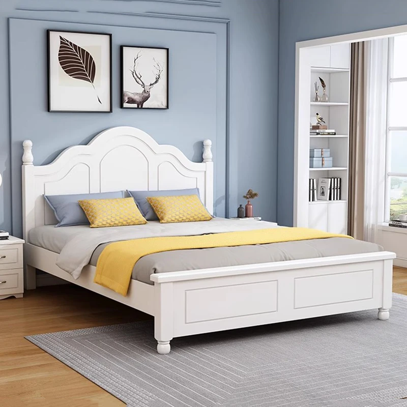 

Wooden Bedroom Bed Double Children Single Luxury Modern Multifunctional Massage Bed Design Cama Solteiro Lounge Suite Furniture